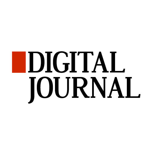 Digital Journal logo with a red square on a white background