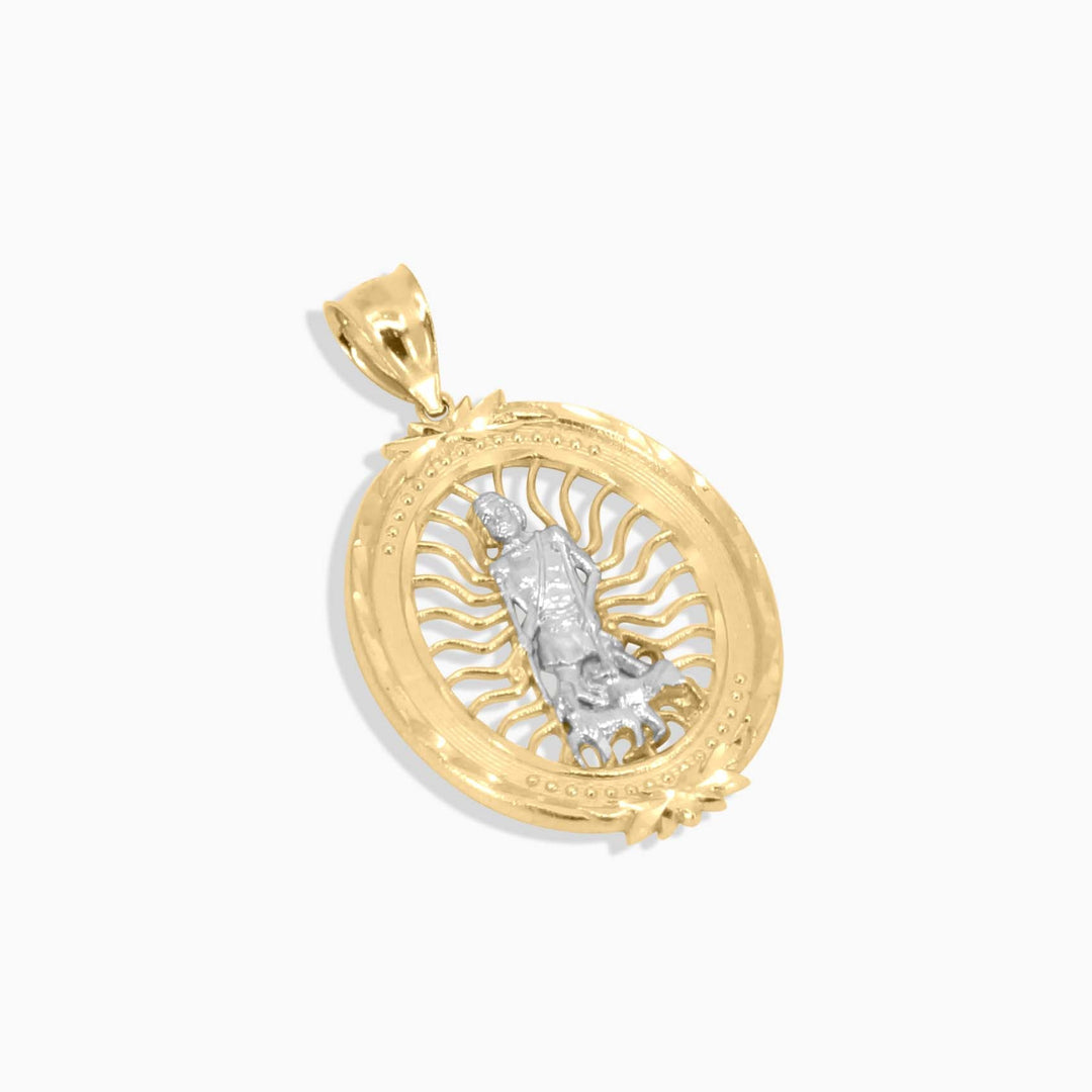 Square swatch of light brown hair color on a white background