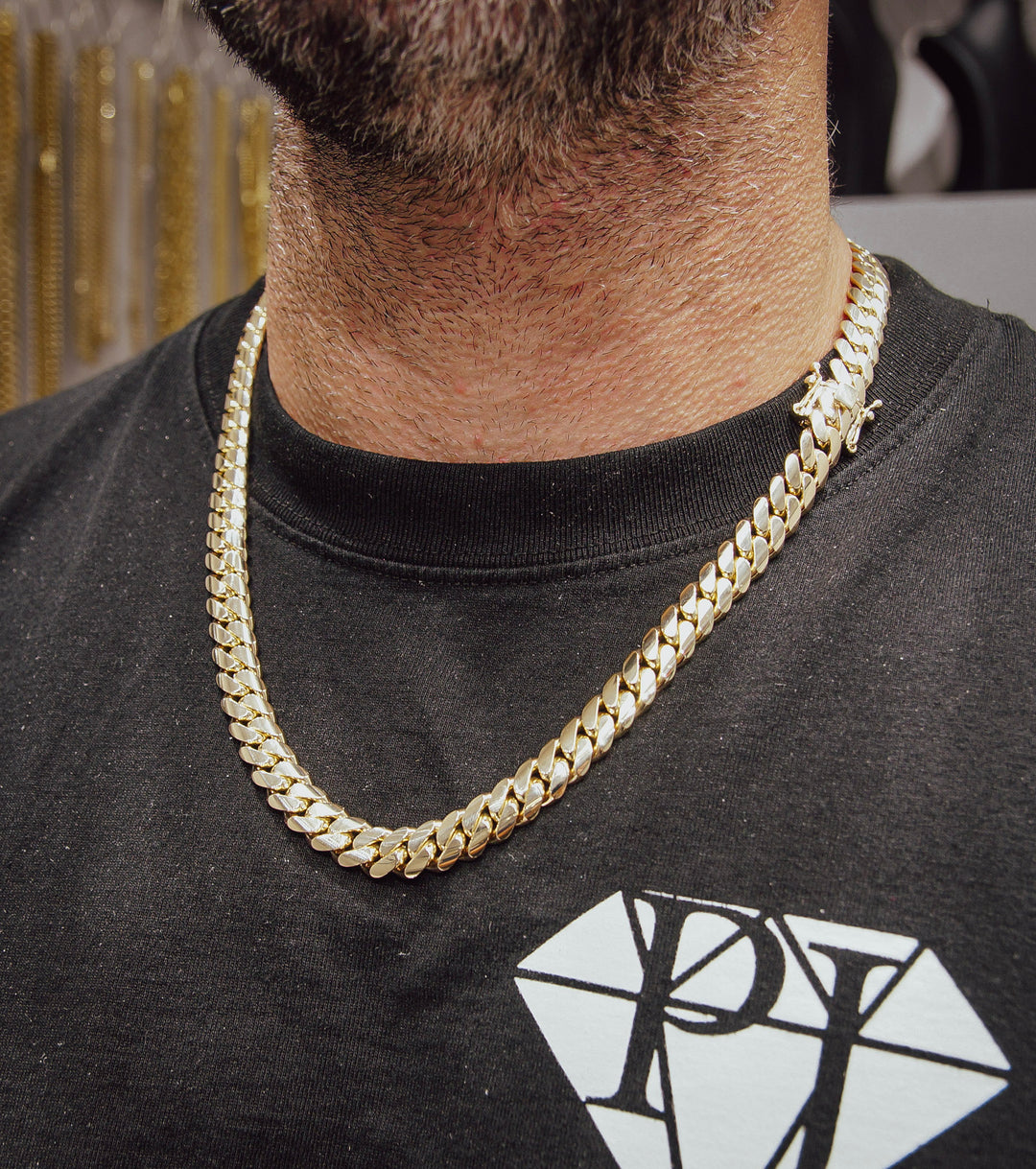12mm Cuban link Chain 
