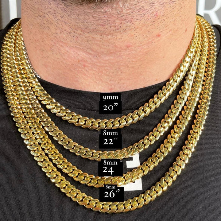 8mm Cuban Link Chain