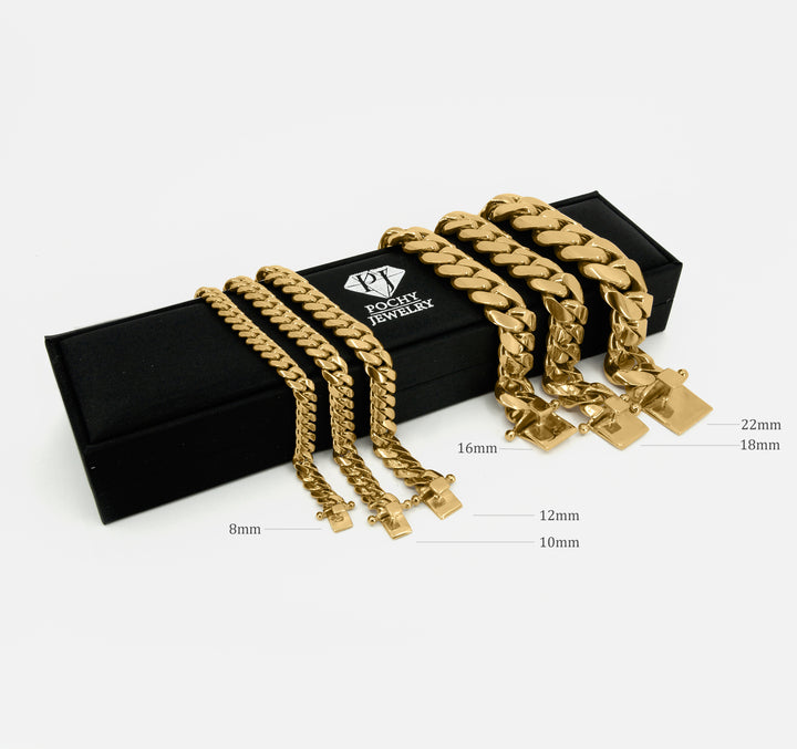 Miami Cuban link bracelets